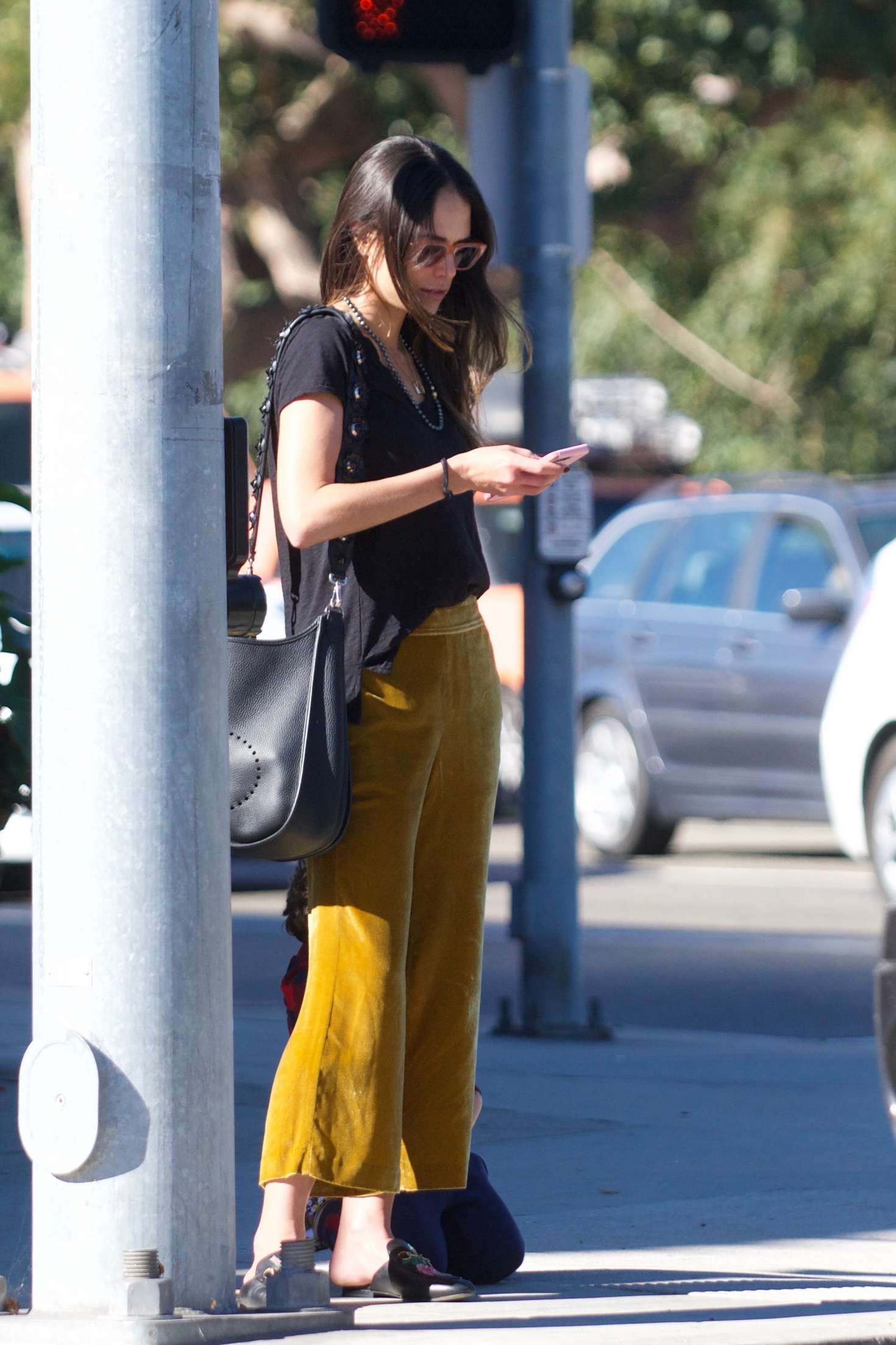 Jordana Brewster out for lunch in LA