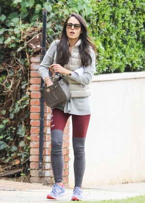 Jordana Brewster out in Beverly Hills
