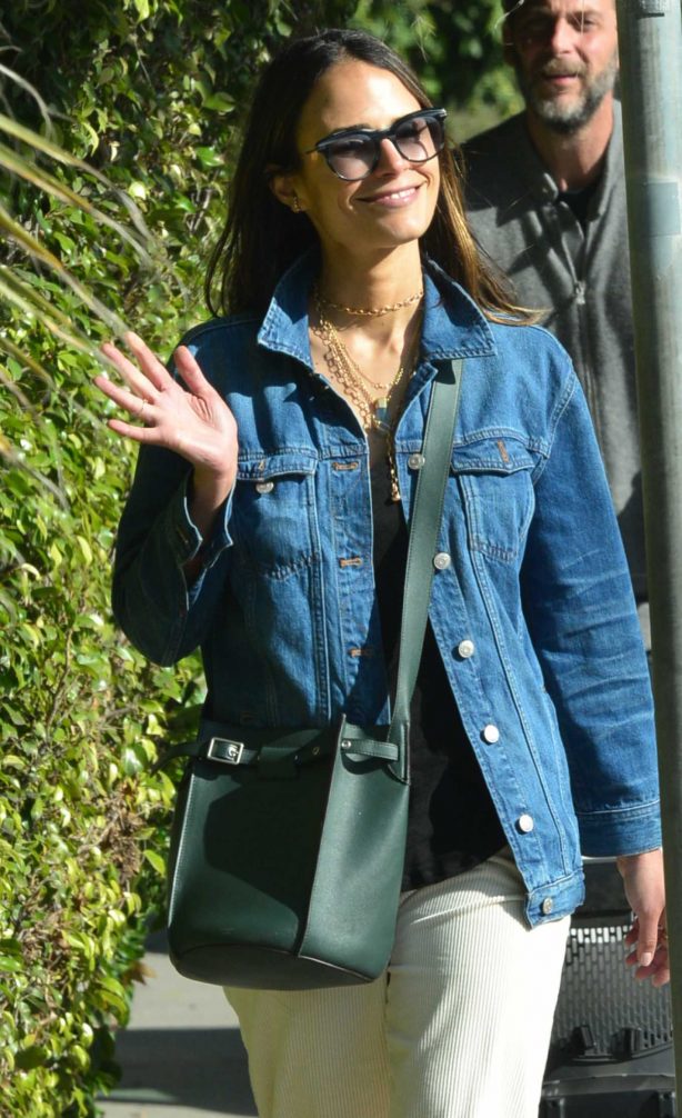 Jordana Brewster - Out in Brentwood
