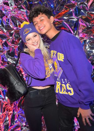 Jordyn Jones - Call It Spring takes over HYDE Lounge to host the Lakers vs. Warriors NBA Game in LA