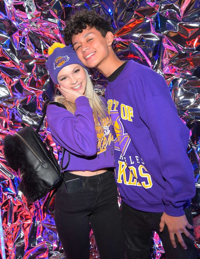 Jordyn Jones - Call It Spring takes over HYDE Lounge to host the Lakers vs. Warriors NBA Game in LA