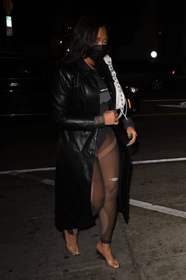 Jordyn Woods - Night out in West Hollywood