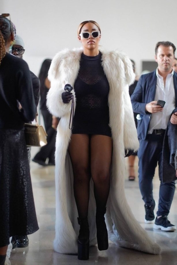 Jordyn Woods - Nina Ricci show during Paris Fashion Week