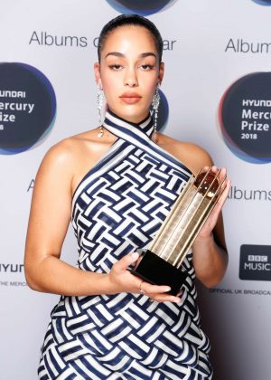 Jorja Smith - Mercury Prize Albums of the Year in London