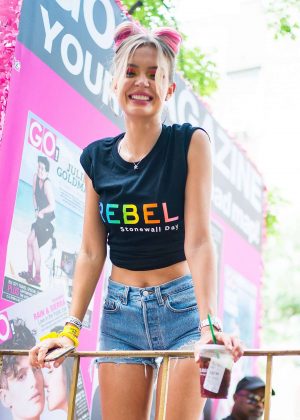 Josephine Skriver - 2018 Gay Pride Parade in New York City