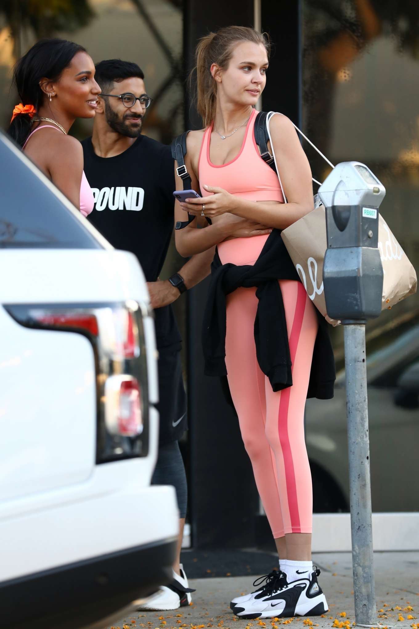 Josephine Skriver â€“ Leaves the Dogpound gym in Los Angeles
