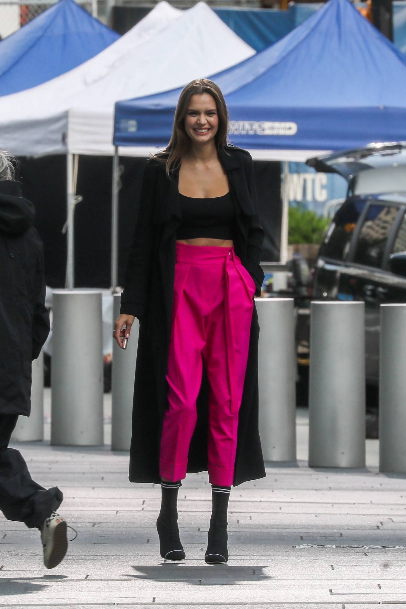 Josephine Skriver 2020 : Josephine Skriver – On the set of campaign for Maybelline in New York-06