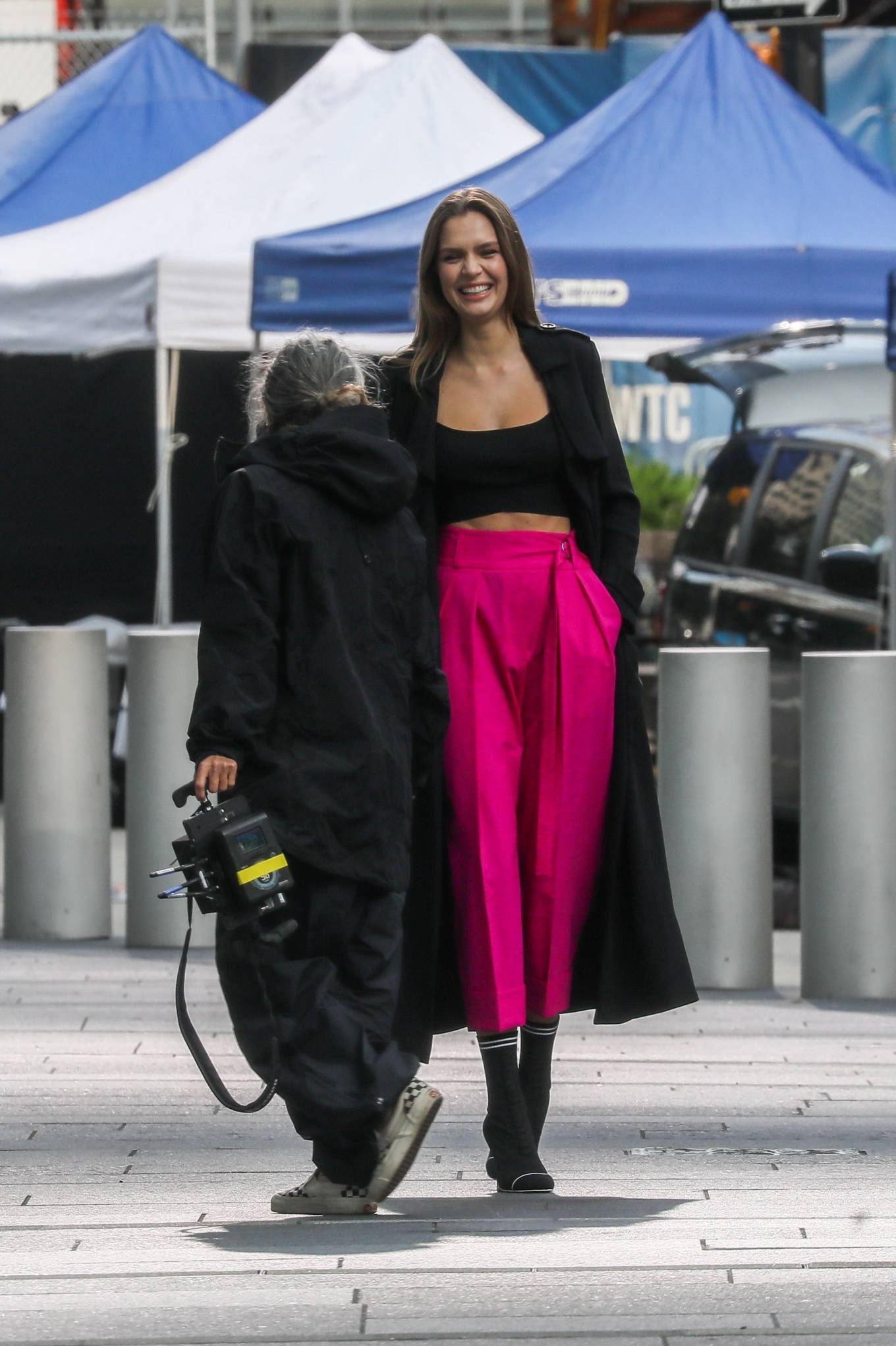 Josephine Skriver 2020 : Josephine Skriver – On the set of campaign for Maybelline in New York-24