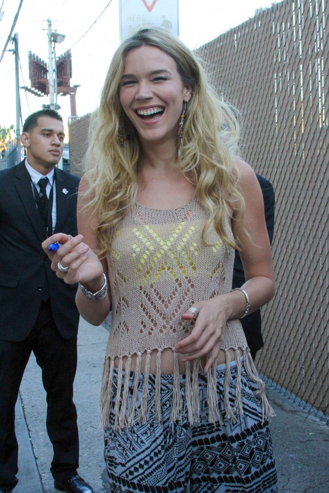 Joss Stone at Jimmy Kimmel Live in Hollywood