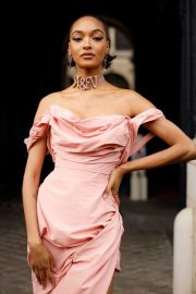 Jourdan Dunn - Arriving at the Vivienne Westwood Fashion Show in Paris