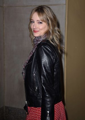 Judy Greer at Today Show studios in NewYork City