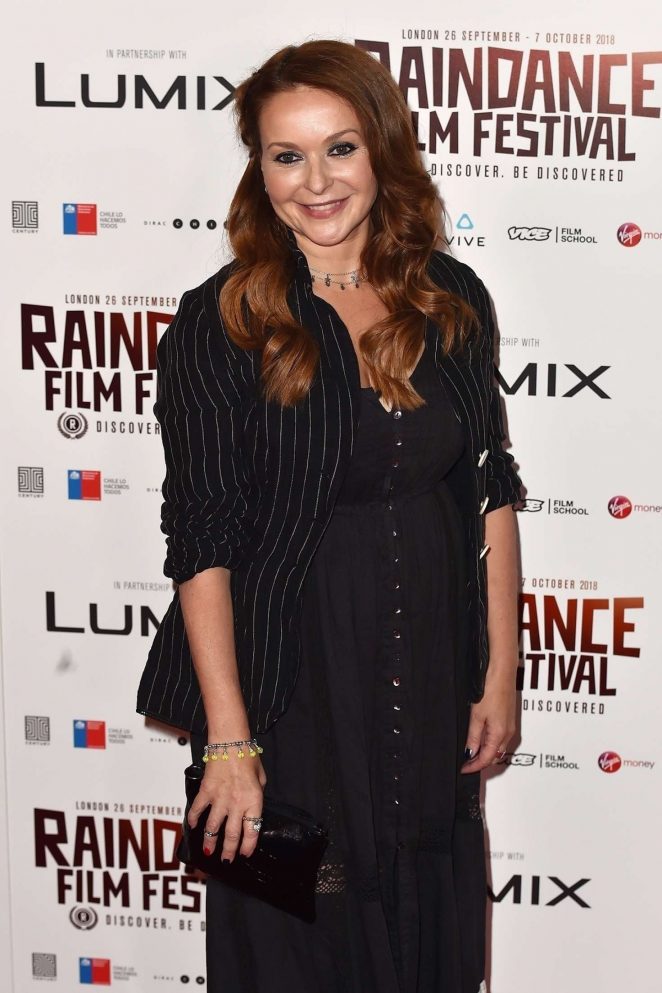 Julia Sawalha - Raindance Film Festival Opening Night Gala in London