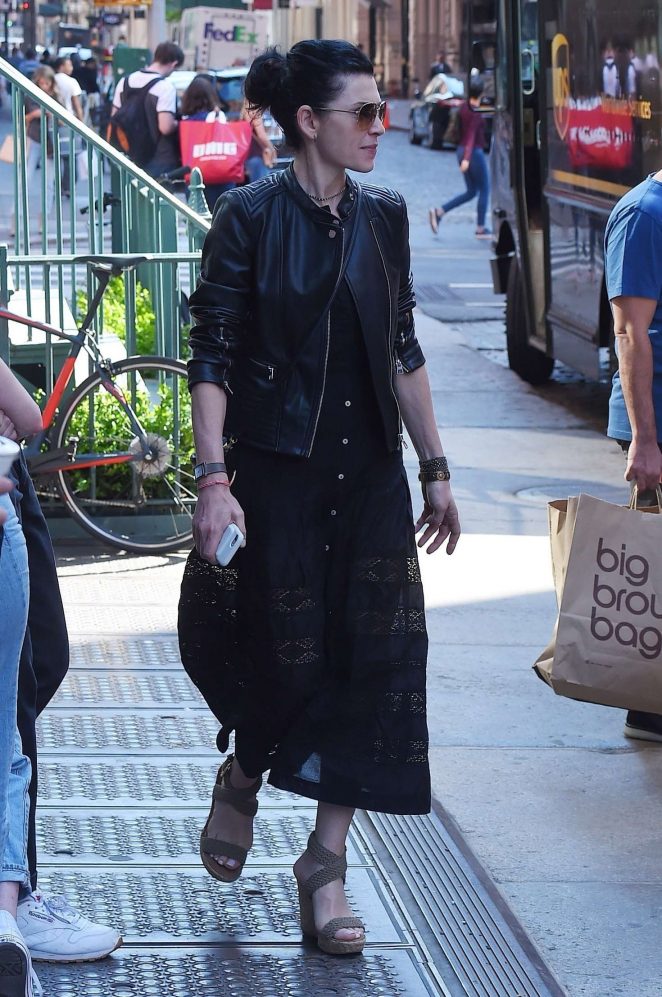 Julianna Margulies - Out and about in SoHo