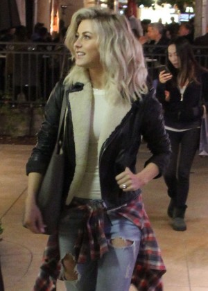 Julianne Hough at The Grove in West Hollywood