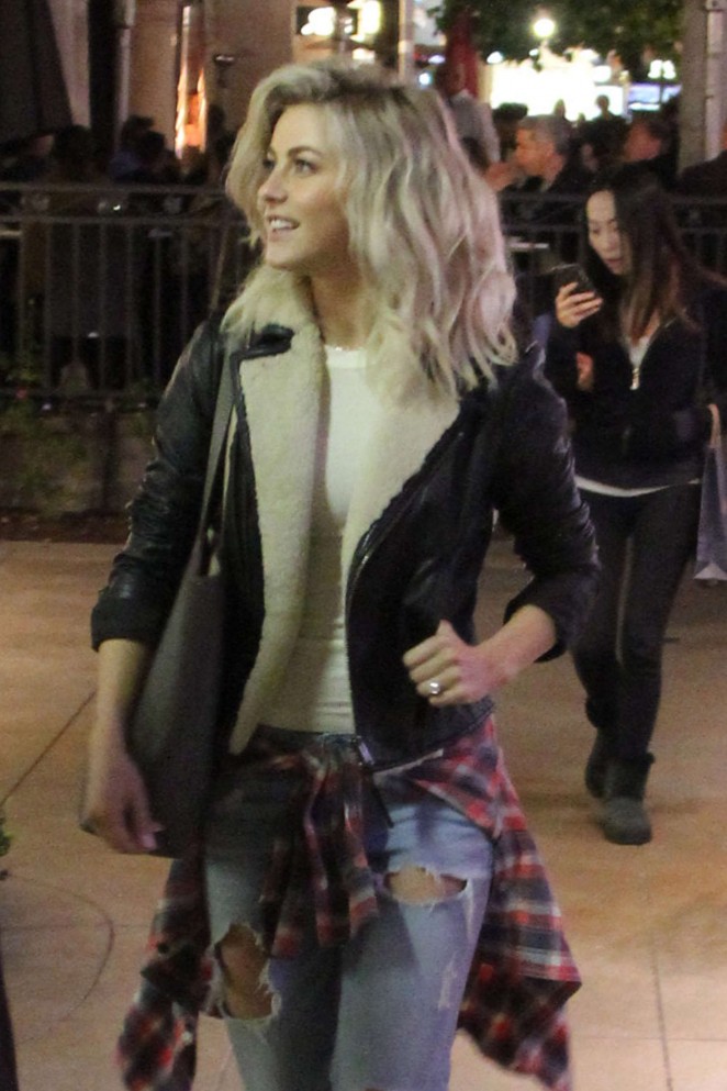 Julianne Hough at The Grove in West Hollywood
