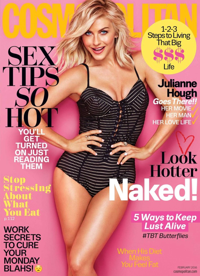 Julianne Hough - Cosmopolitan Magazine (February 2016)