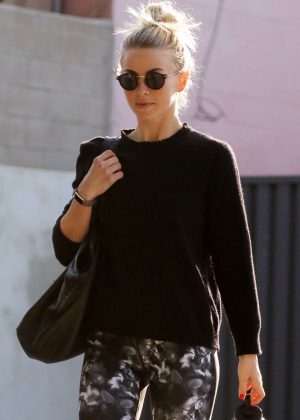 Julianne Hough in Leggings Out in West Hollywood
