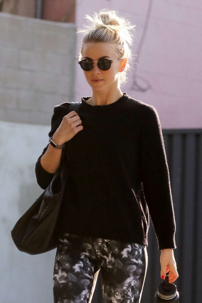 Julianne Hough in Leggings Out in West Hollywood