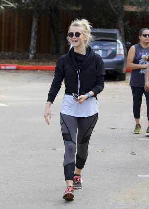 Julianne Hough in Tight Leggings out in Los Angeles