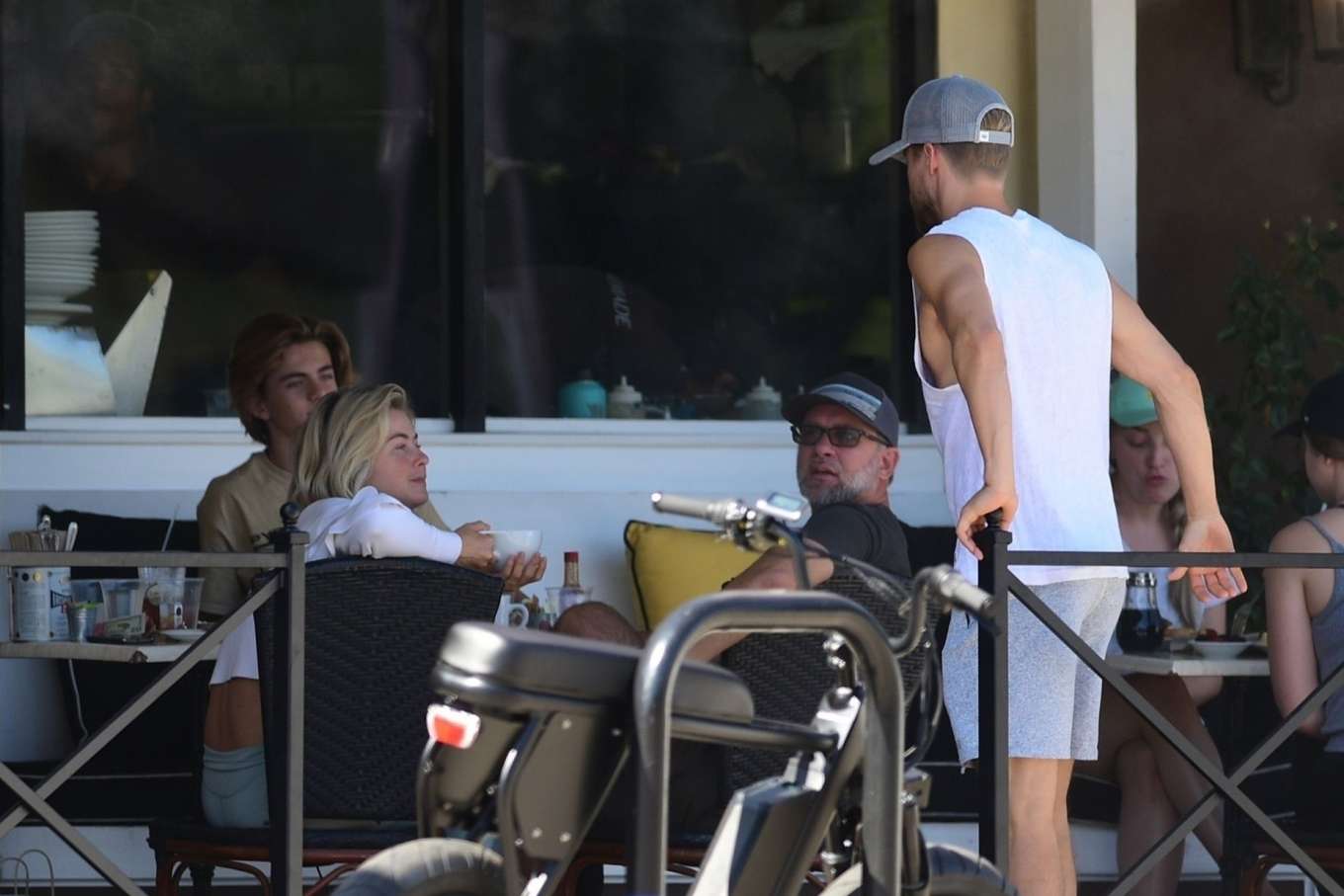 Julianne Hough â€“ Spotted with her brother Derek Hough in Sherman Oaks