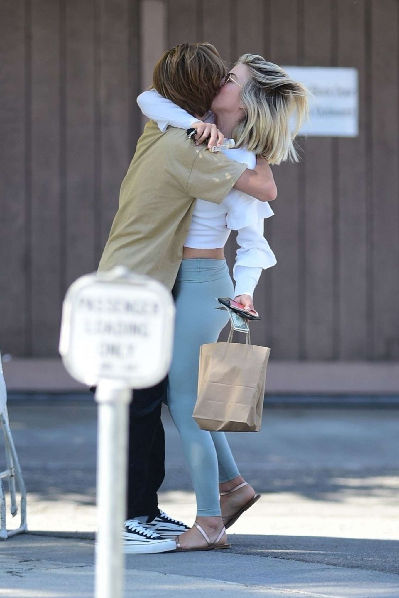 Julianne Hough â€“ Spotted with her brother Derek Hough in Sherman Oaks