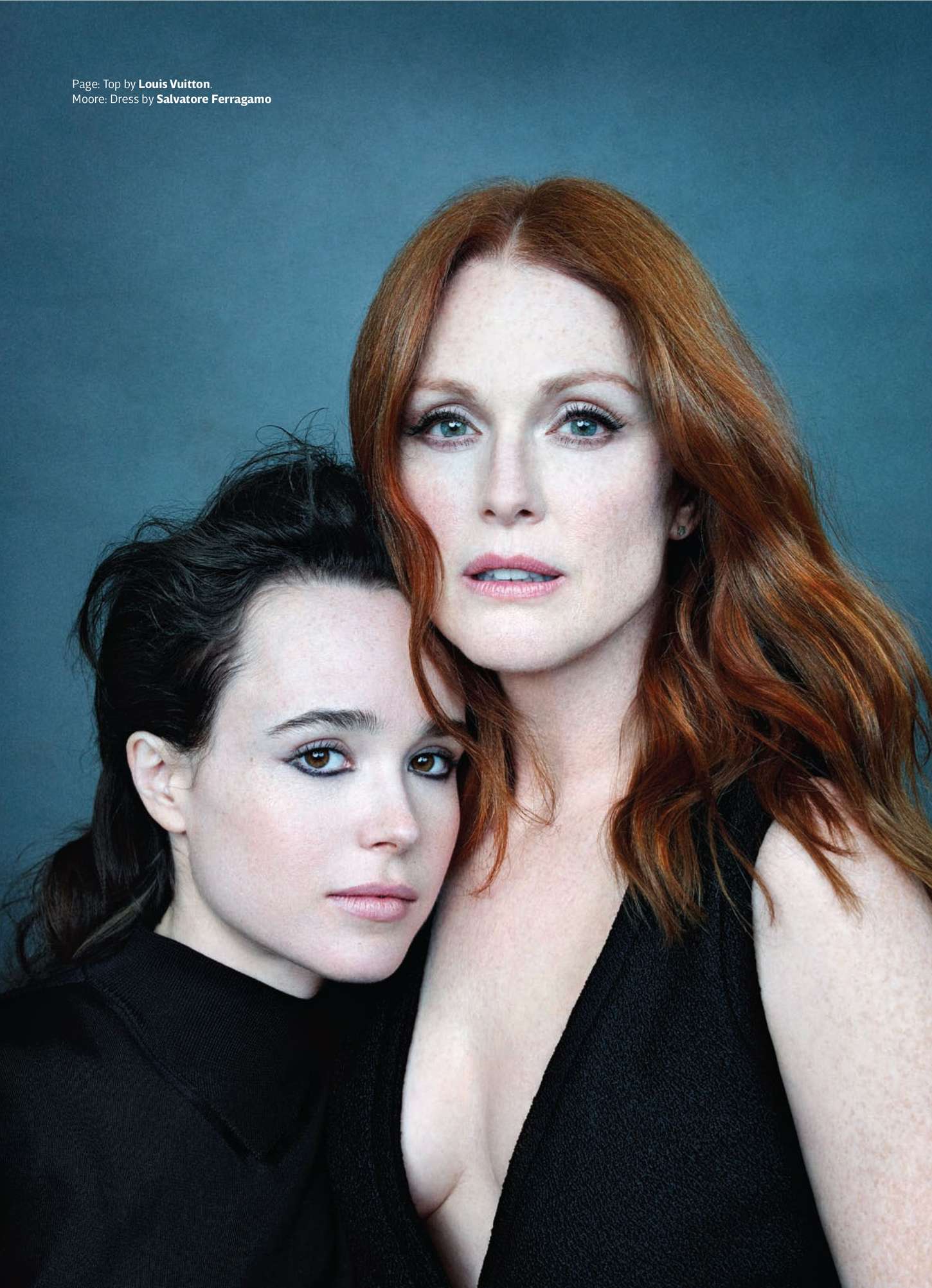 Julianne Moore and Ellen Page - OUT Magazine (October 2015)