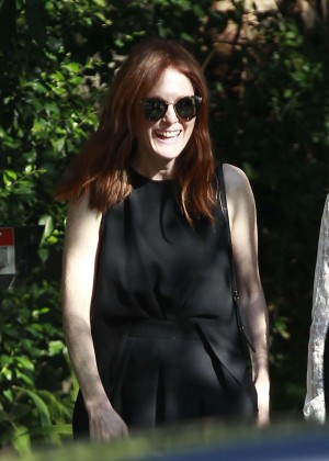 Julianne Moore at Barry Diller's pre-Oscars Party 2016 in Beverly Hills