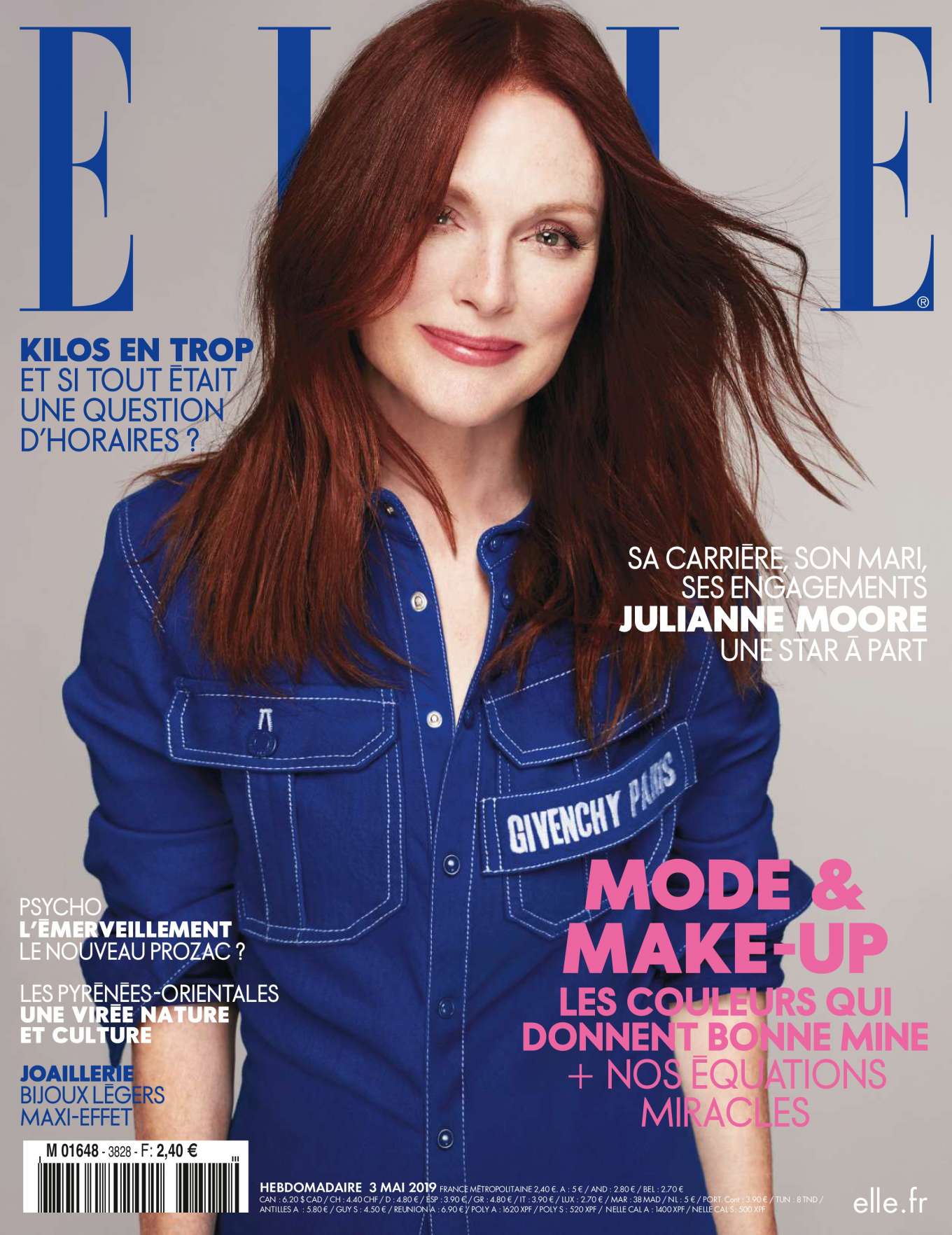 Julianne Moore 2019 : Julianne Moore: Elle France 2019 -01