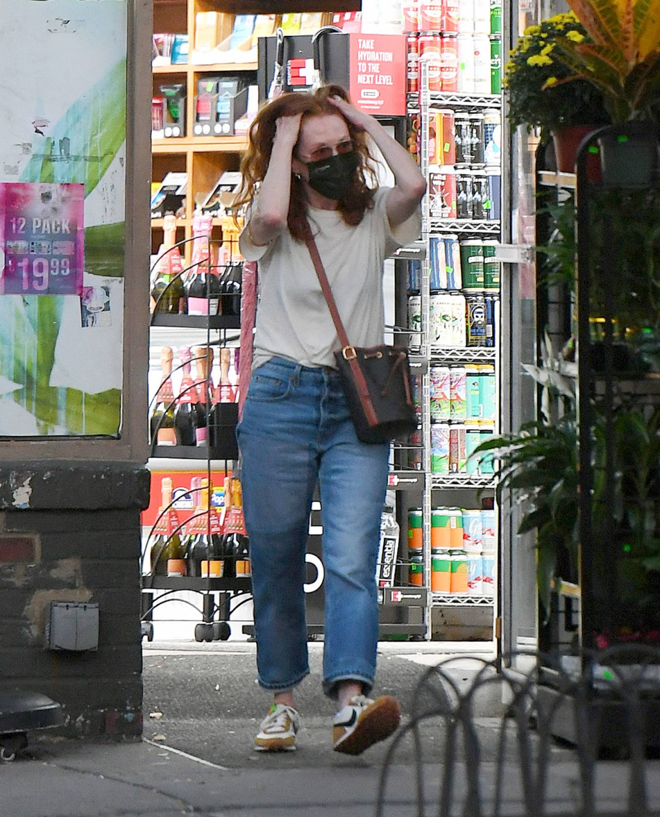 Julianne Moore 2021 : Julianne Moore – On a stroll in the West Village in New York City-07