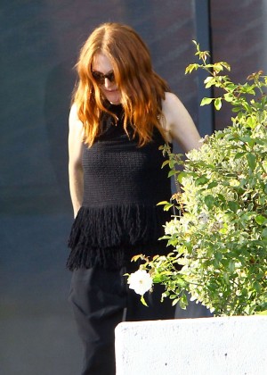 Julianne Moore out in Hollywood