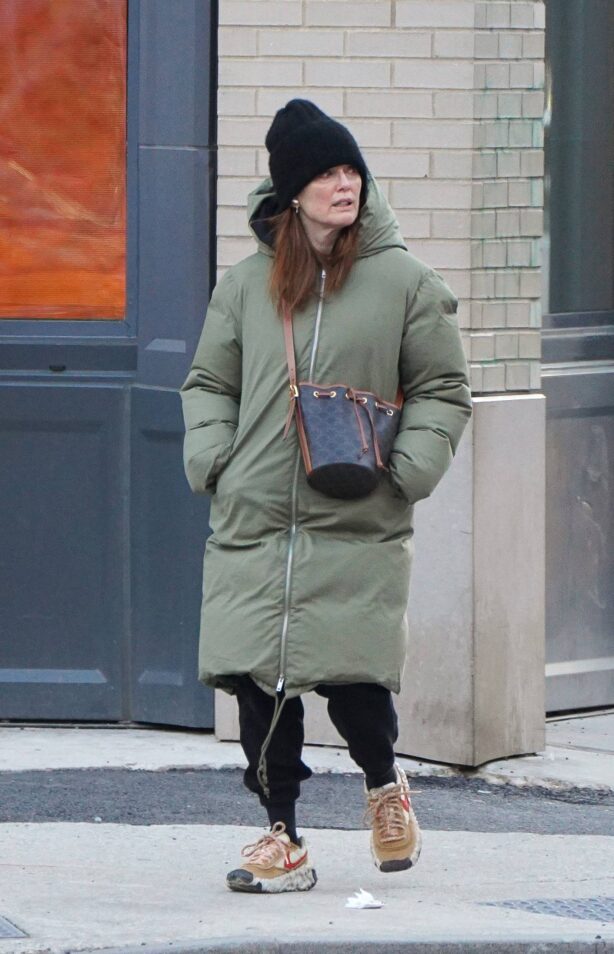 Julianne Moore - Seen on a stroll in New York