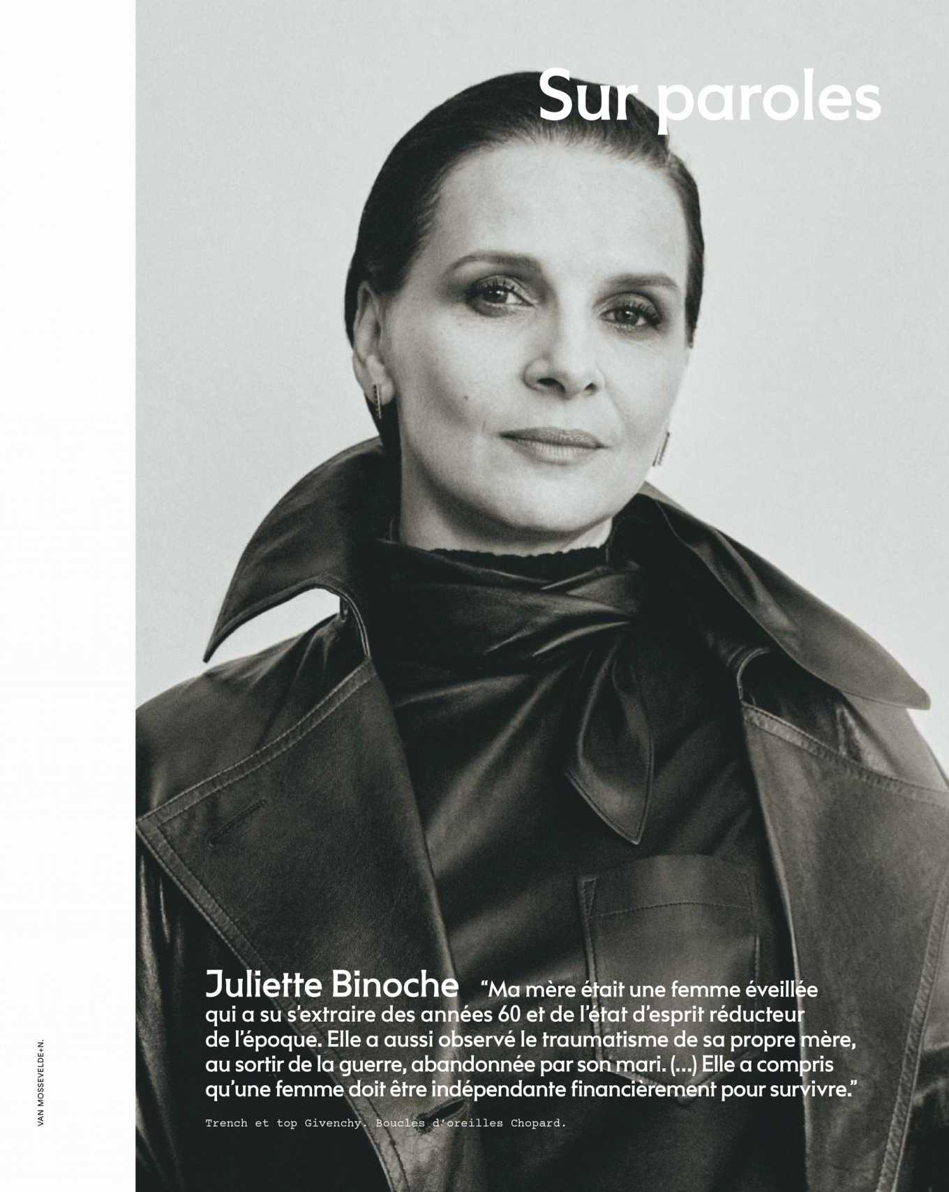 Juliette Binoche - Marie Claire France Magazine (April 2020)