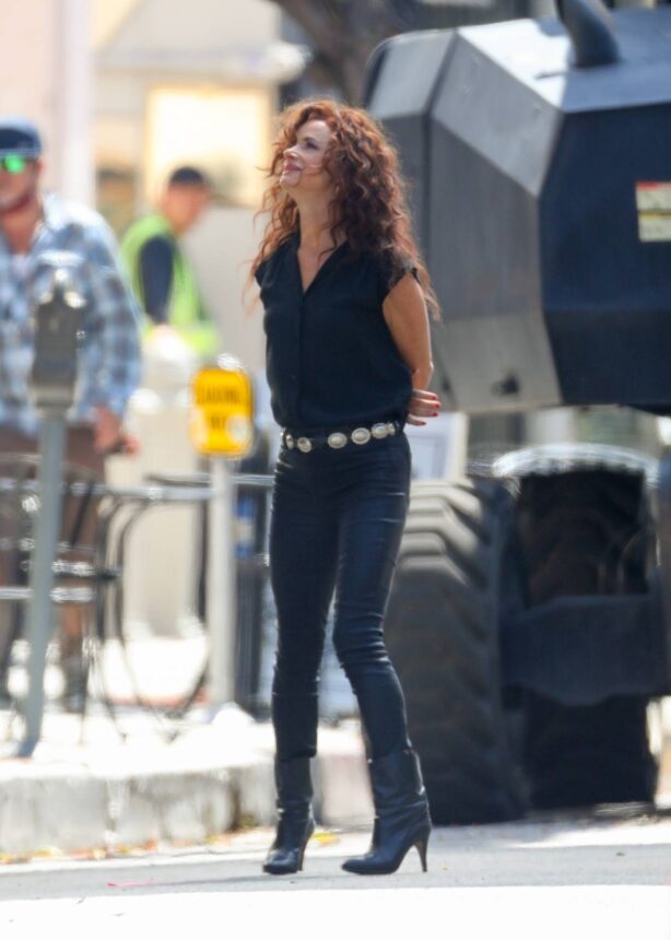 Juliette Lewis - On the set of 'Immigrant' in San Pedro