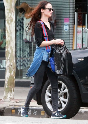 Juliette Lewis Shopping in West Hollywood