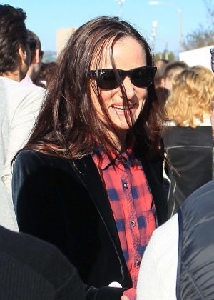 Juliette Lewis - United Voices Rally at UTA Plaza in Beverly Hills