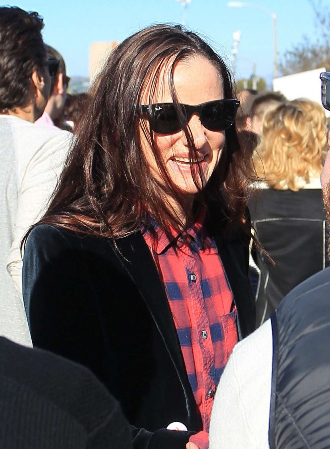 Juliette Lewis - United Voices Rally at UTA Plaza in Beverly Hills
