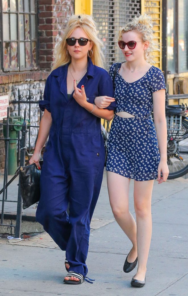 Juno Temple out and about in New York City