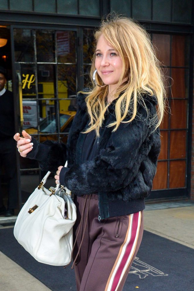 Juno Temple out in New York City
