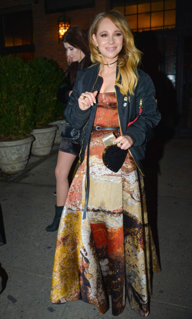 Juno Temple out in NYC