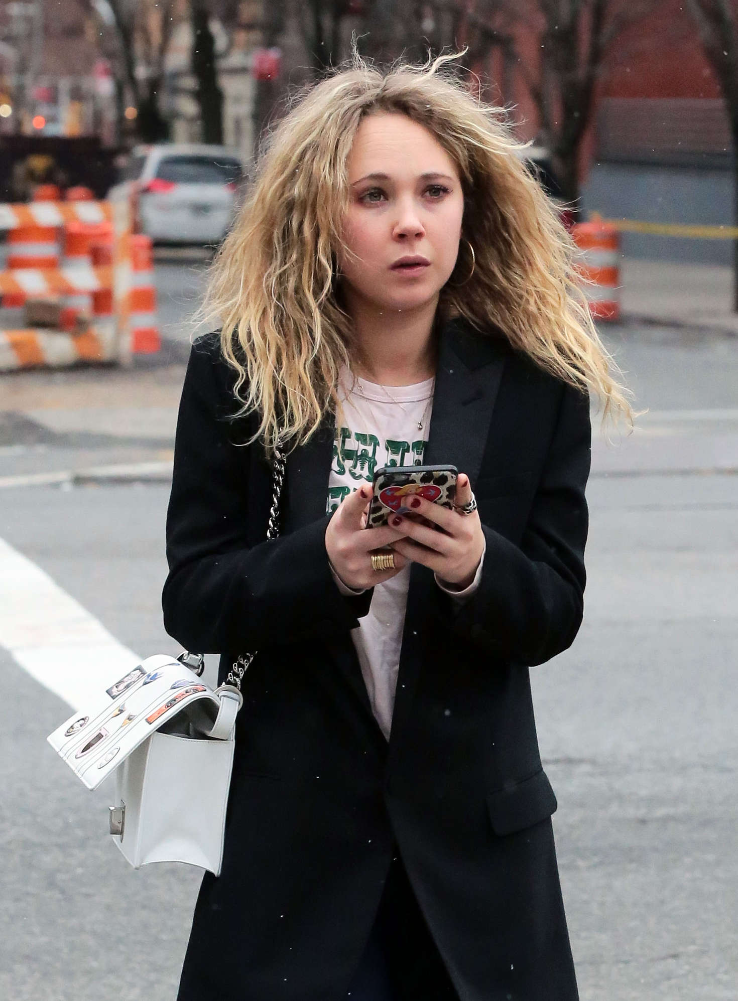Juno Temple out in NYC.