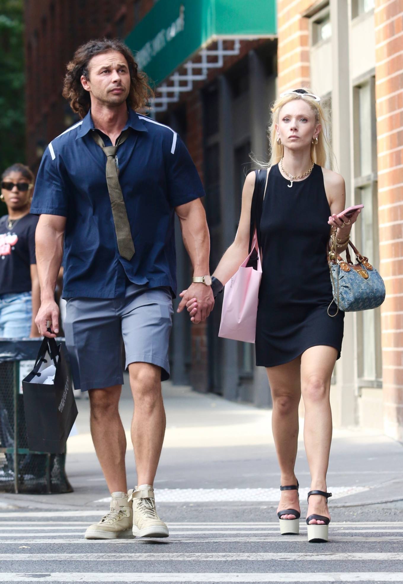 Juno Temple 2022 : Juno Temple – With her mystery boyfriend out in Manhattan’s Soho area-09
