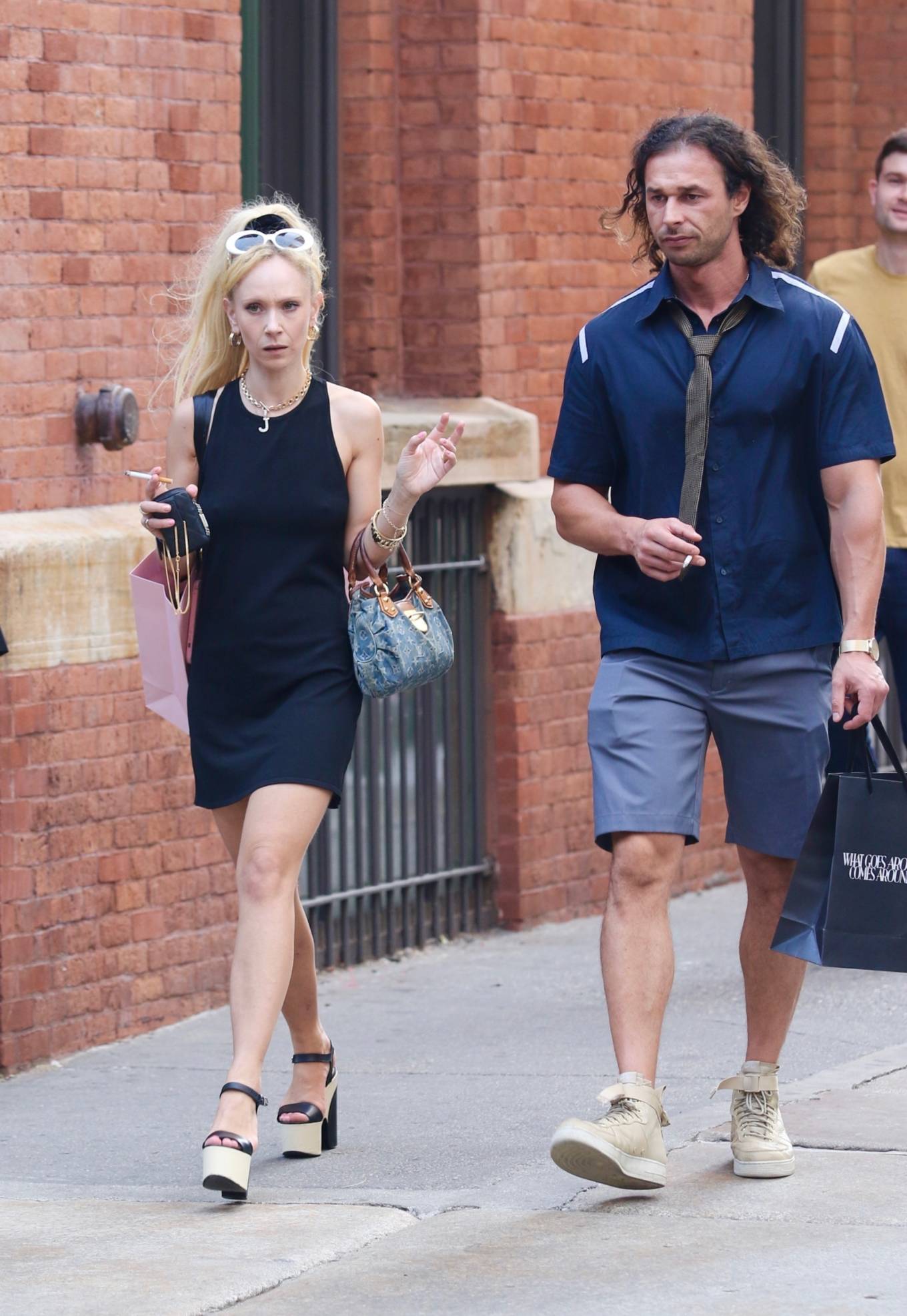 Juno Temple 2022 : Juno Temple – With her mystery boyfriend out in Manhattan’s Soho area-14
