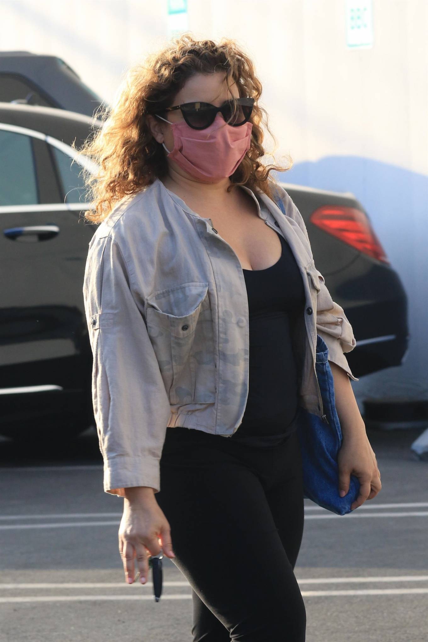 Justina Machado - Heads into the DWTS studios in Los Angeles