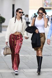 Kaia Gerber and Vittoria Ceretti - 2019 Milan Fashion Week