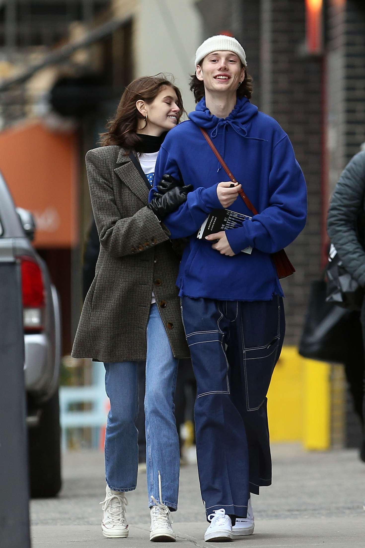 Kaia Gerber and Wellington Grant: Out in SoHo -10 | GotCeleb