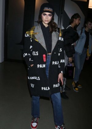 Kaia Gerber - Anna Sui Fashion Show 2018 in New York
