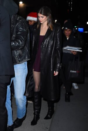 Kaia Gerber - Arrives at Buddakan for the SNL after party in New York