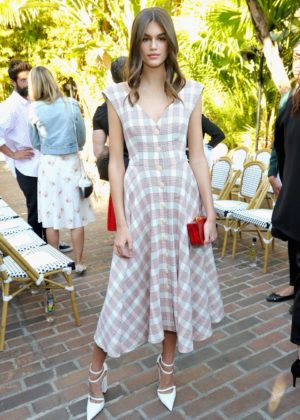 Kaia Gerber - CFDA/Vogue Fashion Fund Show and Tea in LA