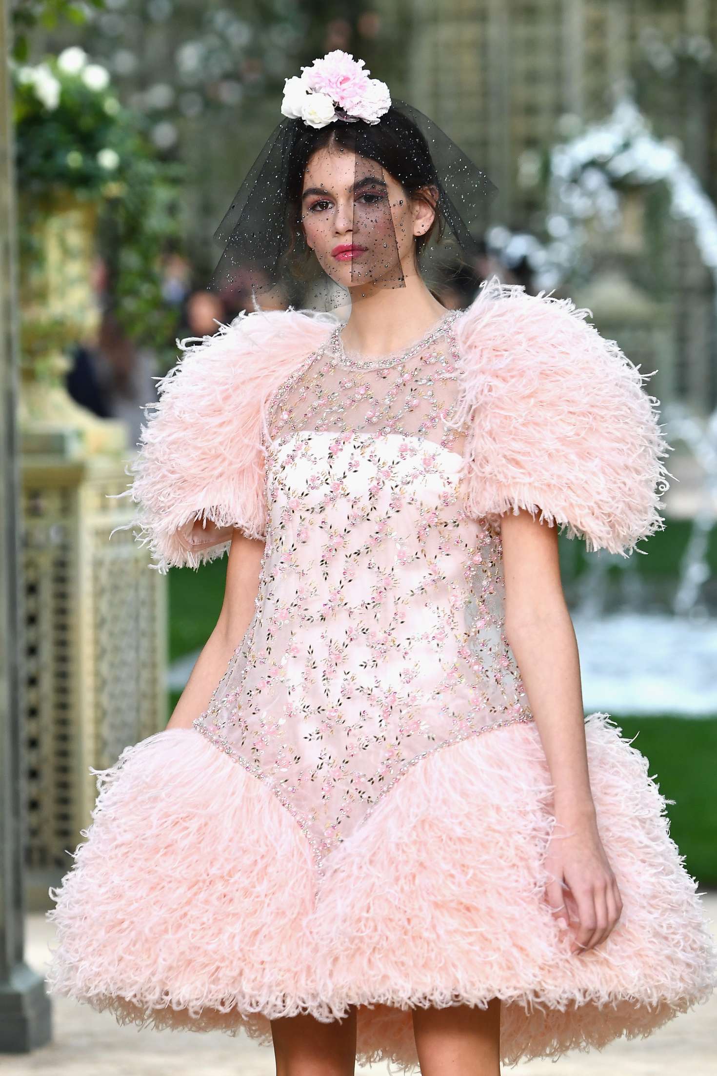 Kaia Gerber: Chanel Haute Couture Show Runway 2018 -46 | GotCeleb