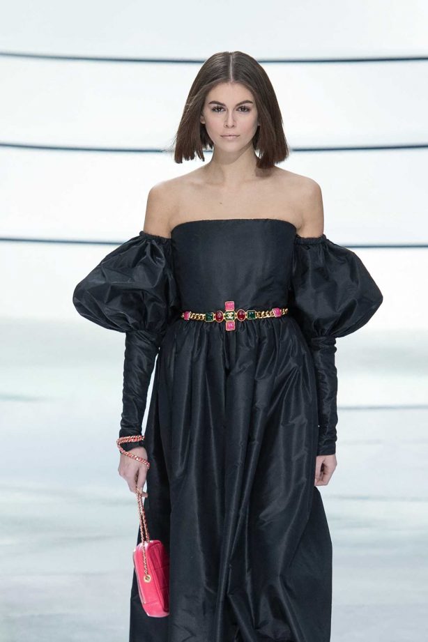 Kaia Gerber - Chanel Ready to Wear Runway Show in Paris